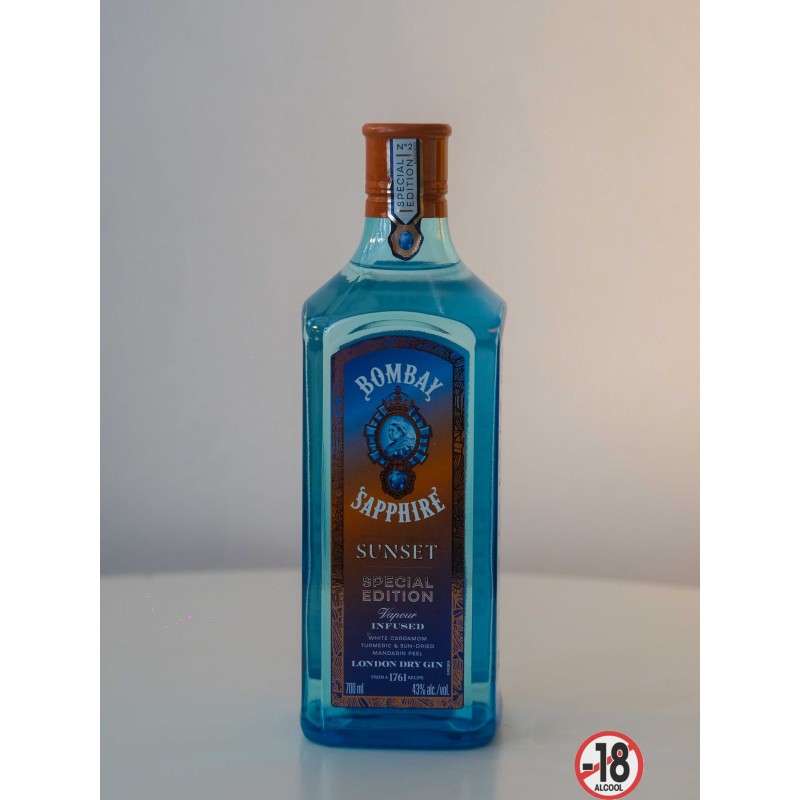 Gin Bombay Sapphire Sunset Spécial édition