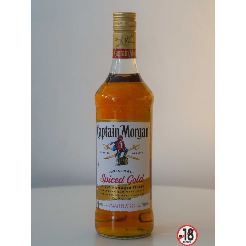 Rhum captain Morgan 70cl ambré 35°