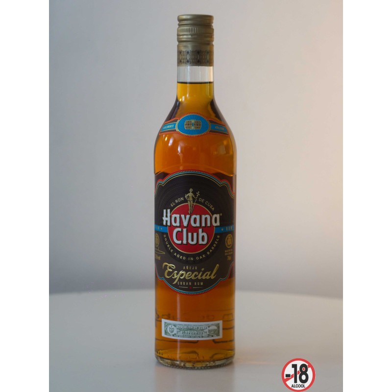 Rhum havana club especially 37,5° 70cl