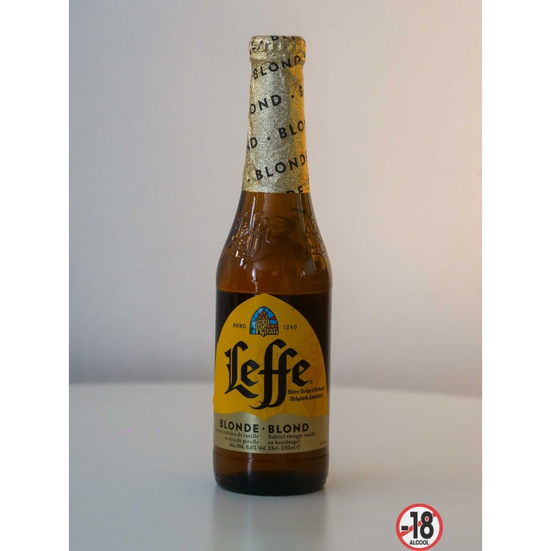 Bière leffe blonde 6,6° 33cl