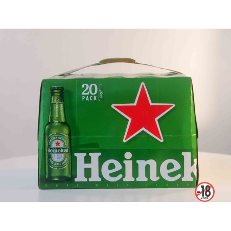 Pack de 20 bieres heineken 25cl