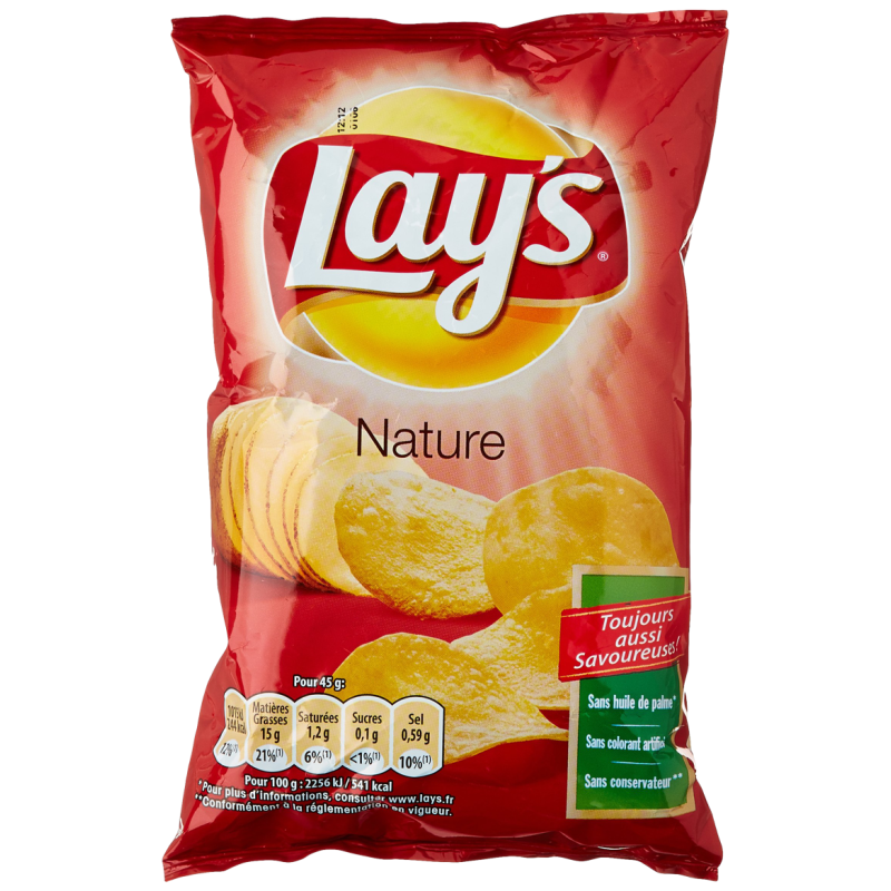 Chips Lay's saveur nature 45g